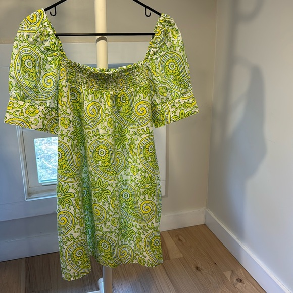 JCrew SZ Blockprints Dress. Size Small - Picture 2 of 4